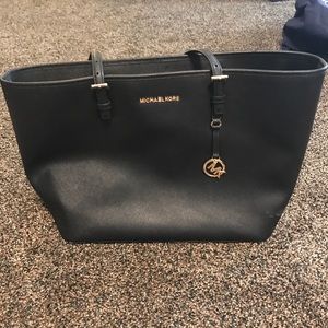 Michael Kors saffiano leather tote